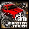 3D Monster Truck Tower free Racing Game