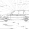 Kids coloring: BMW