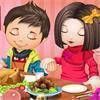 Cute Childrens Thanksgiving Day - Dressup Girl Game
