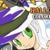 Hallows Eve Coloring Treat - Dressup Girl Game