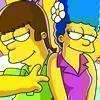 Homer and Marge