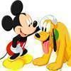 Disney Mickey and Pluto Slider Puzzle