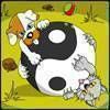 Yin Yang Puppy and Kitty Coloring Game - Dressup Girl Game - Anzieh Spiel