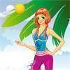 Beach Volleyball Girl Show - Dressup Girl Game