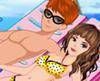 enjoying the beach free Dressup Girl Game
