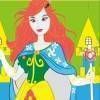 Graceful Princess Coloring - Dressup Girl Game