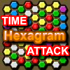 Hexagram Time Attack - Logic Game - Denk Spiel