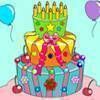 Birthday Cake Coloring Game