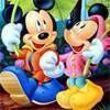 Mickey and Minnie Mouse Puzzle