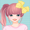 Cute pajamas dress up game