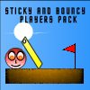 Sticky And Bouncy Players Pack free Logic Game