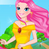 Princess on White Horse