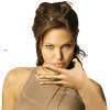 Angelina Jolie Kiss game