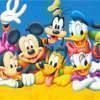 Disney Jigsaw Puzzle - Donald Daisy Mickey Minnie Goofy Pluto