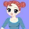 Girl With Big Eyes Dress Up